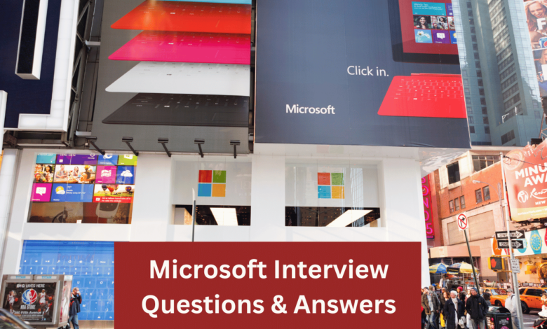 Microsoft interview questions