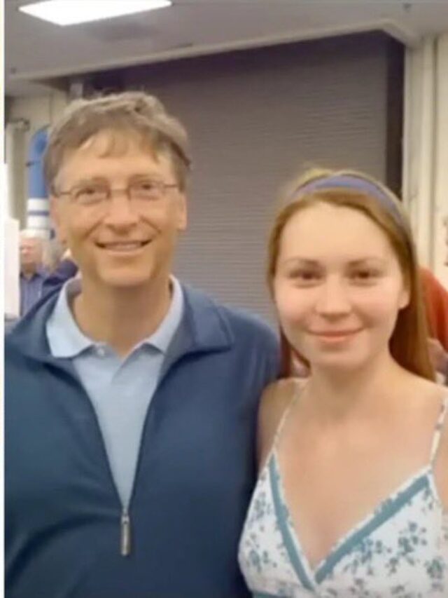Bill Gates affair with Antonova a 20 years russian girl – blackmailed by Jeffrey Epstein